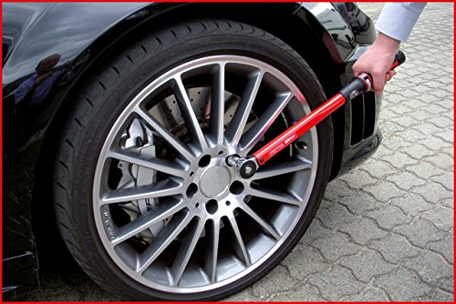 KS Tools Drehmomentschlüssel 1/2 Zoll Ergotorque basic mit Durchsteckvierkant-Ratschenkopf, 20-200 Nm, 516.1942 - 10