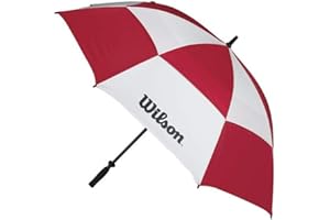 Wilson Parapluie de golf à double baldaquin, 157 cm