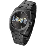 Montre European Design Quartz Unisexe - Boîtier 30mm Argenté - Bracelet Noir Casio - Occasion