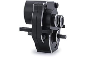 AXspeed Metall Komplettes Getriebe mit mit Higher Speed Gearing, 9,7:1 Untersetzung Getriebe für 1:18 TRX4M TRX4-M RC Crawler Car