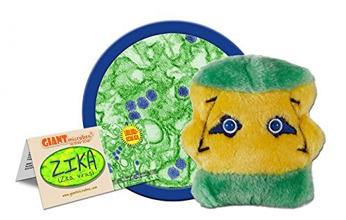 GIANTmicrobes Zika (Zika Virus) Plush Toy by Giant Microbes