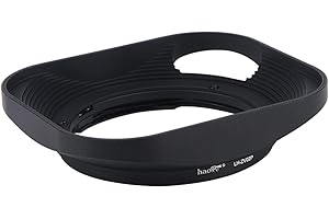 Haoge LH-ZV02P - Paraluce a baionetta in metallo per Carl Zeiss Biogon T 35mm f2 ZM, C Biogon T 35mm f2.8 ZM, Planar T 50mm f2 ZM, Voigtlander NOKTON Classic 35mm f1.4 VM, 40mm f1.4 VM LH-6 Hollow Out