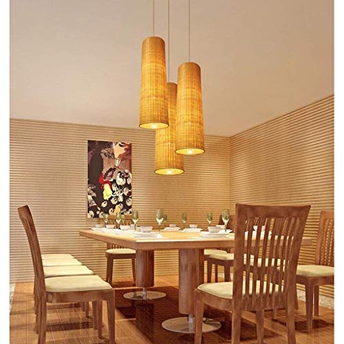 Preisvergleich Produktbild AN Home Hotel Beleuchtung Exquisite Kronleuchter, chinesischen Stil Bambus Pendelleuchte Restaurant Hotel Südostasien Pastoralen Stil Bambus Kunst Deckenleuchte E27