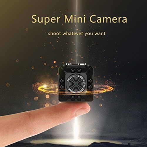 Portable Mini Camera, KAMRE 1080P/720P Small Body Cam with Night Vision and Motion Detection, Indoor Security Camera and Outdoor Activities Recorder, A Perfect Gift