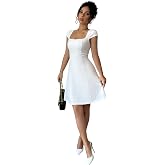 GRECIILOOKS Women’s One Piece Dress – Stylish Midi Party Dress for Women | Summer Casual Wear for Events, Date & Evening Look
