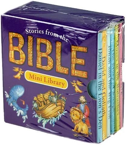 My First Bible Stories Mini Library Set Of 6 Picture Story Books by CPW
