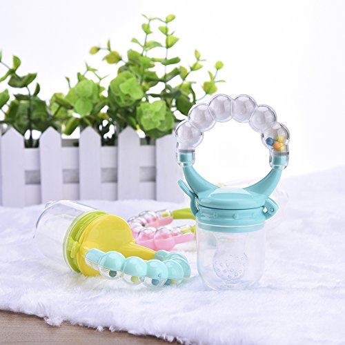 Per Baby Fresh Food Feeder Fruchtsauger Weiche Beikost Gemüse Obst Sauger - 7