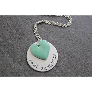 Namenskette mit Herzanhänger