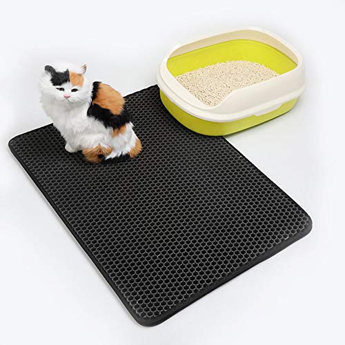 Preisvergleich Produktbild Splash Wiederverwendbarer Katzensandkasten Wasserdichtes Töpfchen Katzentoilette Universelles Katzentöpfchen Eva Double Cat Litter Mat