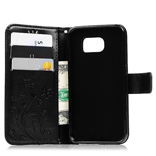 Funda para Samsung Galaxy S6 Libro de Cuero Impresi  n Con Tapa y Cartera Correa de mano - Mavis s Diary Carcasa PU Leather Con TPU Silicona Case Interna Suave Soporte Plegable Ranuras para Tarjetas y Billetera Cierre Magn  tico - Funda Hecho para Samsung Galaxy S6