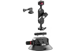 UURIG ULANZI SC-02 Magic Arm Halterung für DSLR-Kameras für GoPro Action-Kamera Videoaufnahmen