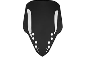 TAZGANTAX Motorrad-Windschutzscheibe kompatibel mit X-MAX XMAX 125 300 XMAX125 XMAX300 2023 2024 Adventure Windschutzscheibe Verkleidung, Deflektorschutz (Rauch)