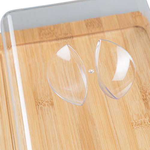 Levivo Käse-Aufbewahrungsbox mit Bambus - 5