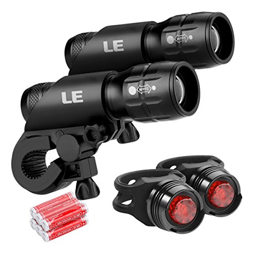 LE 2er Taschenlampe Set led Notfallleuchte 3x AAA Batterien Inkl. 3 Modi Wasserdicht taschenlampe campinglampe