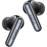 سماعة بلوتوث Earfun Air Pro 4i داخل الأذن - إلغاء الضوضاء النشط الهجين - وقت استخدام 40 ساعة - IP55 - أسود (الأذن
