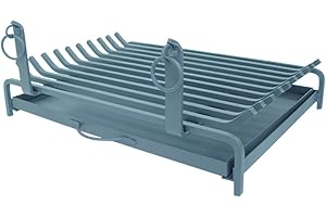 Imex El Zorro 10923-F - Parrilla chimenea con cajón (forja, 60 x 45 cm)