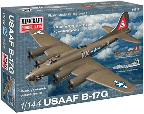 Minicraft Models 1:144 Scale "B-17G U.S.A.A.F Mery's Madhouse" Model Kit