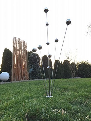 Gartenstecker "Simply2013" Edelstahlstele / Skulptur