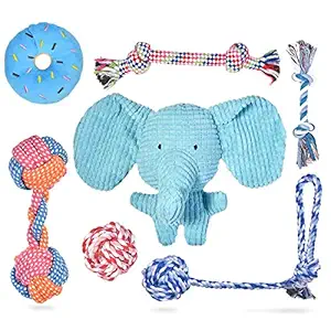 Feeko Elephant Dog Toys Set (7pcs)