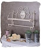 VINTAGE WANDREGAL FRANZÖSISCHER STIL ANTIK RETRO ANTIK