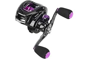 Entsport Sirius Bait Casting Reel Low Profile Casting Reel Sleek Baitcaster Super Light Reel Ultra Smooth Cast Reel