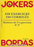 Image de Maîtrise de l'expression, 4e-3e, exercices-corrigés