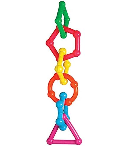 DQITJ Bunte Mini-Bälle Als Vogelfußspielzeug – 9-teiliges Set, Ca. 7 X 2,5 Cm, Mit Rassel-Geräusch Für Papageien, Sittiche & Nymphensittiche