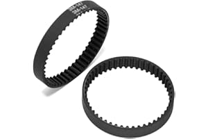 Ruimou 2 correas de transmisión para aspiradora (147 mm de circunferencia x 7 mm de ancho) compatible con Shark IC160 IC162 IF200 IF200W IF201 NV771, 3M-147