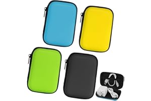 Aolso 4 Stück Spielkarten Box, Kartenbox Spielkarten etui, Tragetasche für UNO Karten Aufbewahrungsbox, flip case für Kartenspiele UNO, schützt Karten vor Nässe und Staub, kartenschachtel