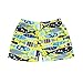 Produktbild Trada Badehose Jungen, Modern Kid Kinder Baby Jungen Mädchen Badeshorts Cartoon Shark Print Stretch Strand Beach Badeanzug Bademode Hosen Shorts Schwimmhose (M, Gelb)