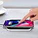 Produktbild Wireless Qi Ladegerät, ikalula Drahtloses Induktive Kabellos Ladeständer Fast Wireless Charger für iPhone X/8/8 Plus, Galaxy Note8/S8/S8 Plus, Nokia Lumia 920,und alle Qi-Enabled Devices(Schwarz)