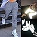 Produktbild Sport elastische Nachtlicht Coole Jogginghose Malloom, Frauen hohe Taillen Feste leuchtende Sport Strpfhosen Hosen lösen zufällige Lange Hosen