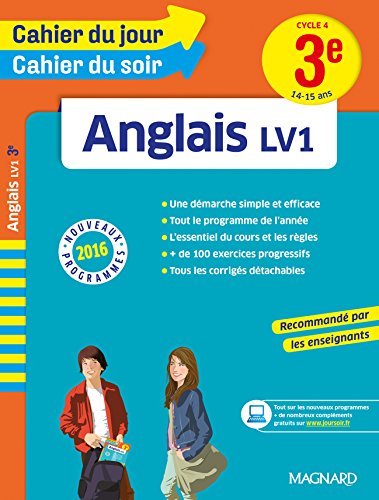 Télécharger Cahier du jour/Cahier du soir Anglais 3e - Nouveau programme 2016 Francais PDF