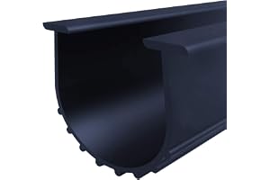 Garagedörr botten väderskalningssats gummi tätningsremsa utbyte, universell tätning professionell kvalitet T gummi, 5/16 tum T-ändar, 9,5 cm bredd x 10 fot längd
