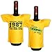 Produktbild Mini T-Shirt Set Original Since 1987 The real King und Bester Papa für Immer Flaschenüberzieher Geschenk für das Geburtstagskind zum 32. Geburtstag