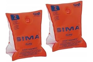 Fashy Ausili per Il Nuoto-8302, Bracciali Unisex Adulto, Original, 2