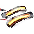 MKptopia Clignotants Latéraux LED Dynamiques Ambre/blanc Pour Jaguar X-Type 2002-2009 – Plug & Play, IP68