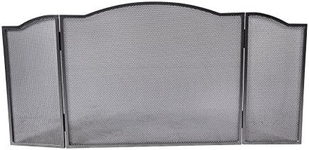 ruecab 1148 Fireplace Tool Set with 3 Fold Fire imposte Metal Grey 1 x 100 x 50 cm