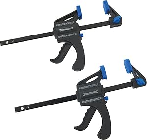 Silverline 250108 Mini Clamps 2pk 100 mm