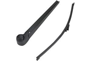 RASHION Heckscheibenwischer Wischerblatt und Wischerarm kompatibel mit VW T5 Caddy 2003-2019 Scheibenwischer Rear