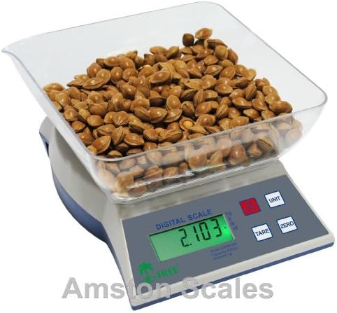 6000 x 1 gram / 13 LB Kitchen Food Portion Control Scale Weight Diet Watchers by Amston Scales