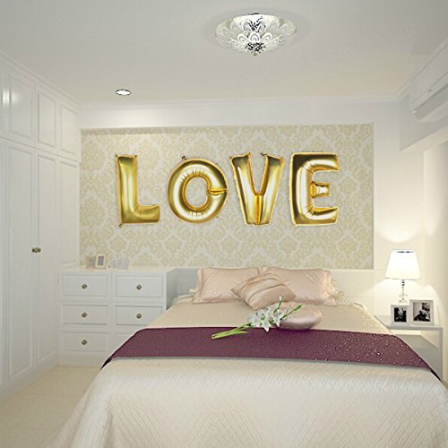 TOYMYTOY 40-Zoll LOVE Folienballon für Hochzeit Party Valentinstag - 8