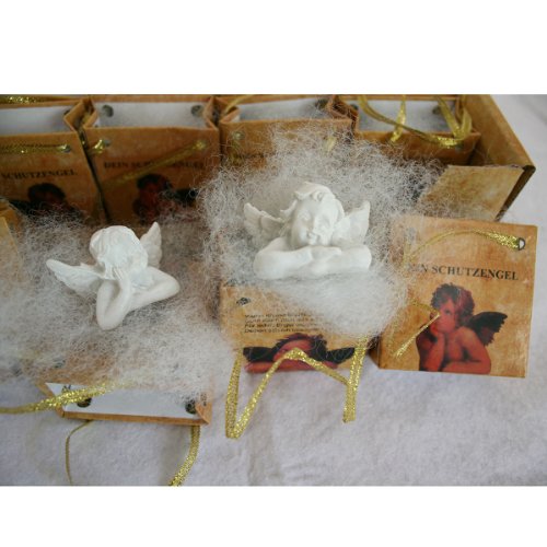 24 Stück Schutzengel in Tüte, klassisch mit Spruch - 3