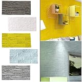  Ouken 1PC DIY 3D Pegatinas de Pared Decoración Espuma PE de ladrillo Etiqueta de la Pared del Papel Pintado Impermeable para la TV de Fondo Auto adherente