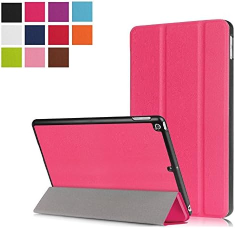 Case New Apple iPad Wi-Fi Pro 10.5 inches – 4g/Lte 2017/2018 Plaid Pink Leather Style Folding Case With Stand Protective Cover Case Shell Smart Case New Ipad Pro Accessories – 10.5 "Tablet Xeptio: Exceptional Case.