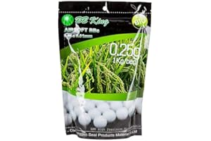BB King Softair-Kugeln High Precision Bio BBS 0.25 g 1 kg weiß
