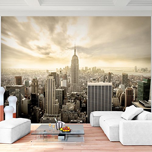 Fototapete New York 352 x 250 cm - Vliestapete - Wandtapete - Vlies Phototapete - Wand - Wandbilder XXL - !!! 100% MADE IN GERMANY !!! Runa Tapete 9005011b