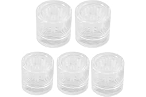 ANCLLO Planaria-Falle，Wurm Klarglas Catcher Trap Tube Trapper Innovative Köderfalle Schneckenfalle für Aquarium Garnelen Aquarium Falle und Schnecken Falle,aus transparentem Acryl, 8 Löcher, 5 Stück