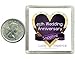 Lucky Sixpence Coin Sapphire 45th Wedding Anniversary Gift, great present idea