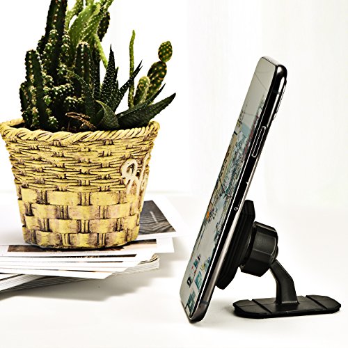 Soporte Mov  l Coche Magn  tico 1 1  Mpow Soporte de Mov  les para Rejilla de Ventilaci  n de Coche   Montaje Universal para Salpicadero o Cualquier Superficie Compatible con iPhone 7 7Plus 6 6s 6Plus SE 5S y Android Smartphone GPS Navegador 